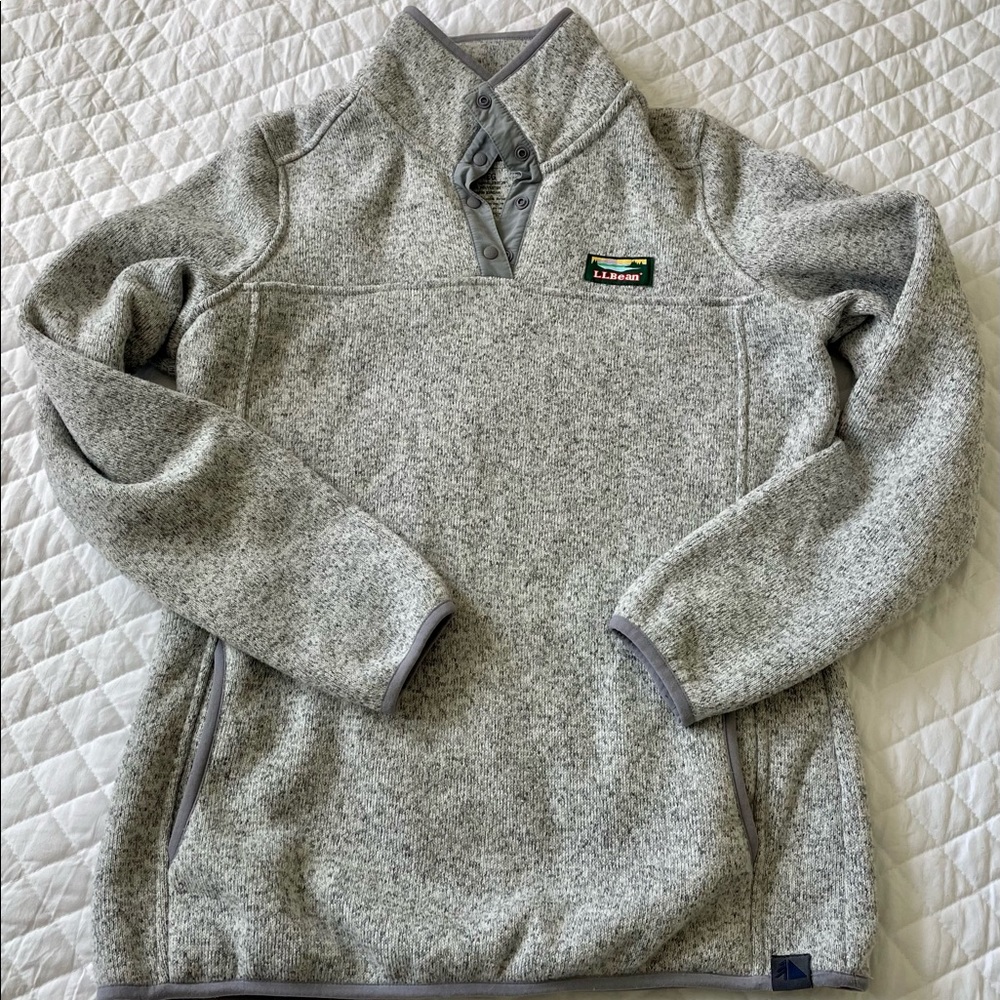LL Bean Fleece Pullover